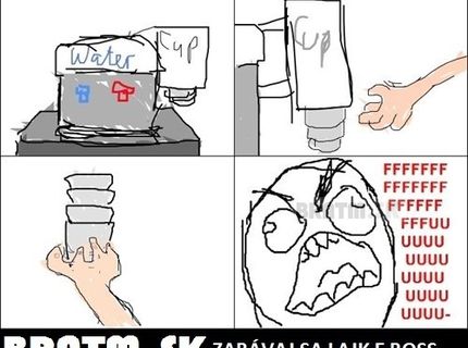 Nedokonalé plastové poháriky,nikdy si nevezmete iba jeden ! :D