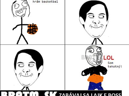 Basketbalové tehotenstvo :D