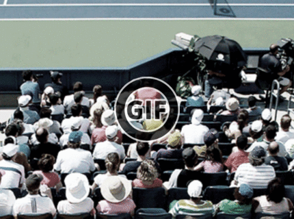 BRATM GIF: Fanúšikovia tenisu :D