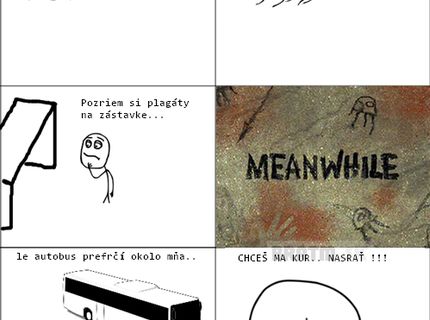 Aj vám sa už stalo, že ste takýmto spôsobom nestihli autobus ? :D