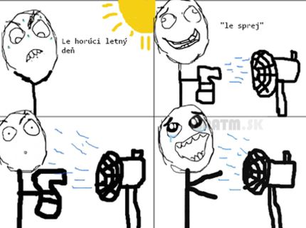 Chladivé osvieženie počas horúcich letných dní :D