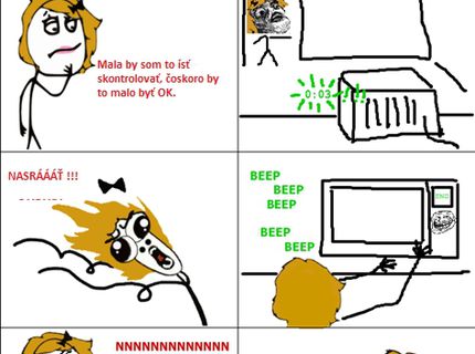 Zákon schválnosti mirkovlniek - takto to vyzerá aj u vás? :D