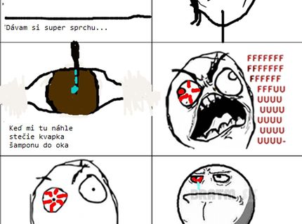 Nepríjemnosti v sprche :D Toto neznáša asi každý :D