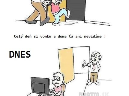 Deti kedysi a deti dnes ...zamyslime sa ! :D