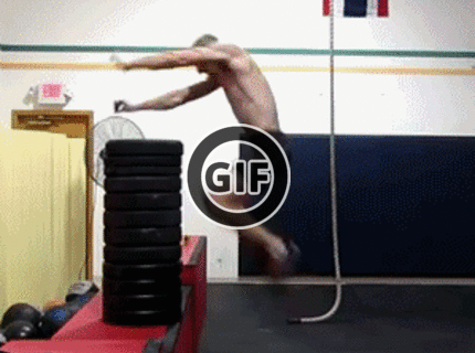 BRATM GIF: Úžasný skok do výšky :) toto sa mu podarilo :)