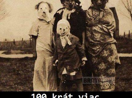Kedy bol Halloween strašidelnejší ? :D posúďte sami :D