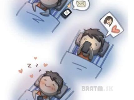 Každý, kto je zaľúbený pozná :D