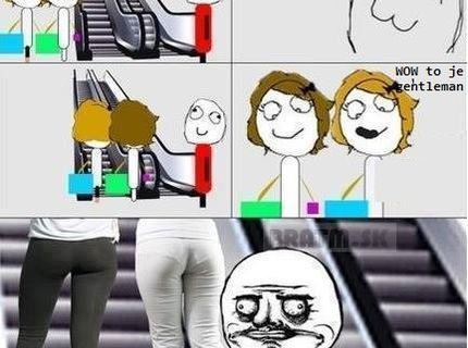 Niektoré ženy nepochopia, prečo sú muži gentlemani :D