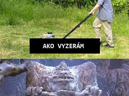 AKo sa cítime, keď kosíme vysokú trávu :D :D