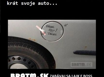 Ako to vyzerá , keď frajer požičia frajerke svoje auto :D