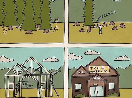 Múzeum stromov trošku z iného pohľadu ...