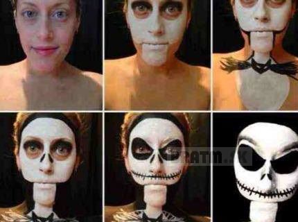 Dokonalá Halloweenska maska, čo poviete ? :)