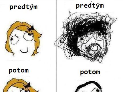 Muži vs. Ženy :D a ako je to s ich účesmi :D