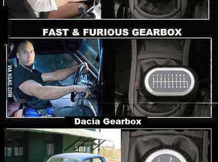 Rozdiel v prevodovkách :D