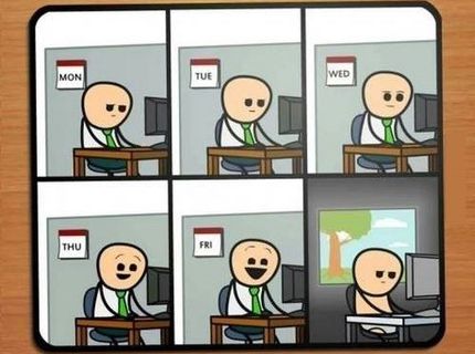 Naša nálada podľa dní :D