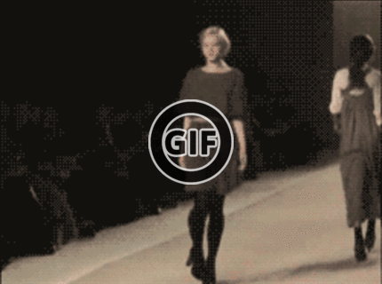 BRATM GIF: ČO dokáže chôdza modelky :D