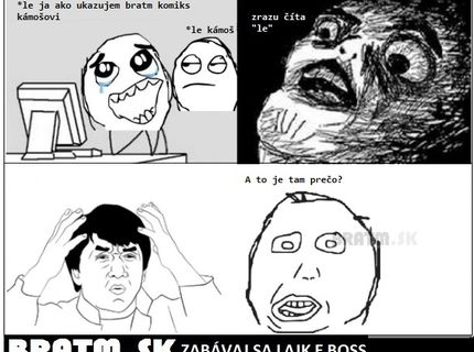Najčastejšia otázka pri čítaní meme komiksu :D