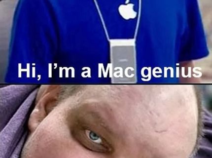 Mac genius vs. Mc genius :D