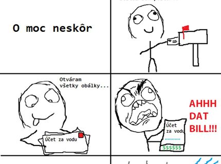 Každodenná príjemná sprcha a účet za vodu :D