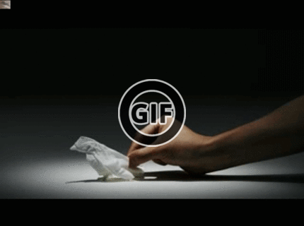 BRATM GIF: Úžasné origami :D