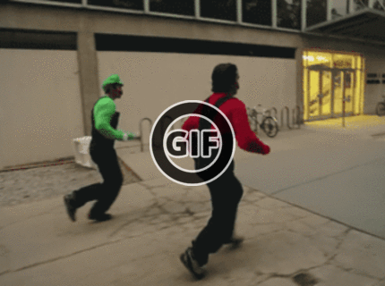 BRATM GIF: S. MArio in real life :D