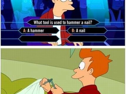 Otázky v milionárovi niekedy vedia potrápiť :D