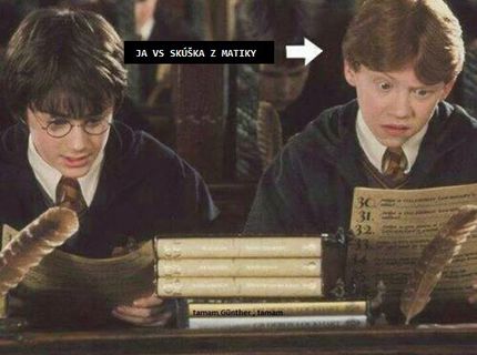 Môj výraz na skúške z matiky :D