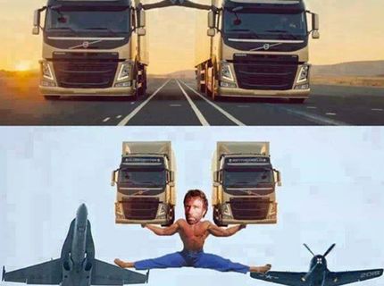 Chuck Norris je jednoducho neprekonateľný :D