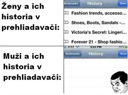 Šokujúce: Chceš vedieť čo nájdeš svojej priateľke alebo priateľovi v historii??:D