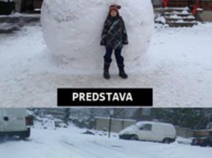 Vianočný TIP, ako stavať snehuliaka :D