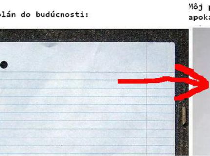 Pozri si ako vyzerajú plány dnešných študentov! :D:D