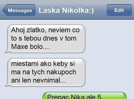 POZRI AKO SA FRAJERKA NAPAJEDILA NA SVOJHO PRIATELA CEZ SMS :D:D