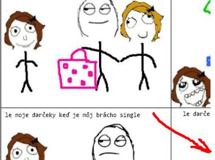 Aký je rozdiel medzi tým, keď brácho má frajerku a keď ju nemá :D