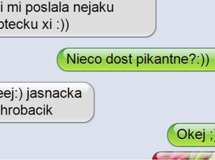 PIKANTNÁ SMS dvoch zaľúbencov, toto si nenechaj ujsť! :D