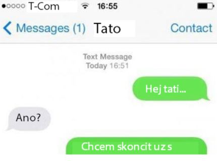 WAW! POZRI AKO ODPÍSAL OTEC SVOJHO SYNA!!! :D:D