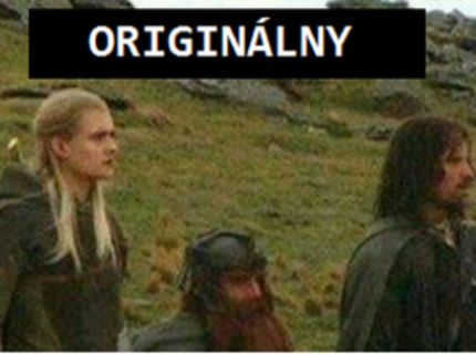 TOP foto dňa! Chcete vedieť, ako vyzerá originálne DVA A POL CHLAPA? :D