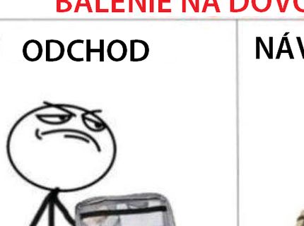 PRAVDIVÁ SKUTOČNOSŤ! :D Takto vždy vyzerá balenie na dovolenku, súhlasíš? :D