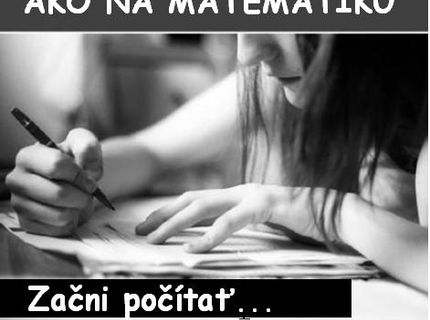 TOP: Pozri si naj navod ako na testy z matematiky!!:D