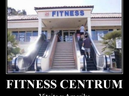 Ako vyzerá fitnes centrum v Amerike :D