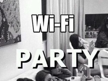 Tak takúto žúrku si ešte nezažil!!! Wi-Fi party ako sa patrí :D