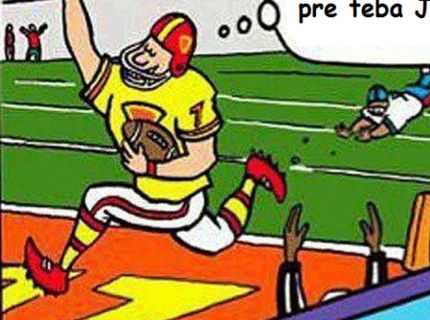 KOMIX DŇA :D Touchdown pre Ježiša :D