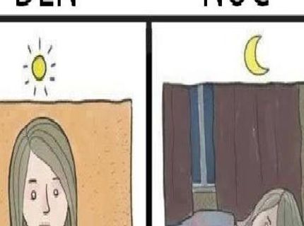 Rozdielnosť našej kreativity počas dňa a noci :D