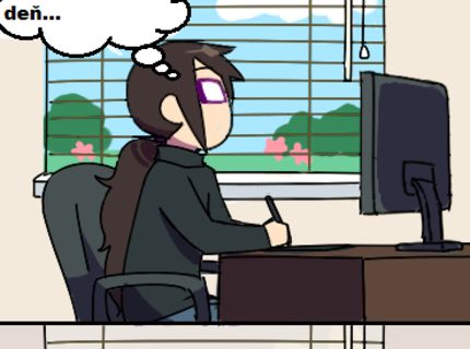 Čo urobí väčšina z nás, keď je vonku krásny slnečný deň :D