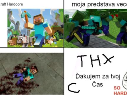Hardcore minecraft