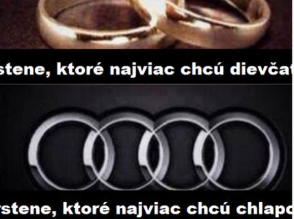 Zisti aj ty, po akých prsteňoch túžia ženy a muži :D