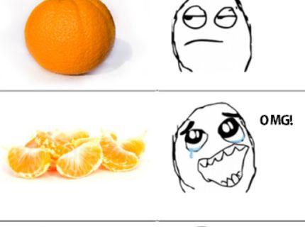 Aj vy milujete iba nakrájané ovocie? :D