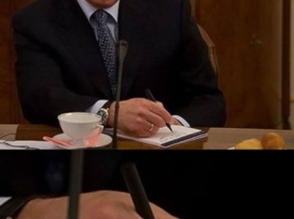 Putin a jeho sústredenosť :D