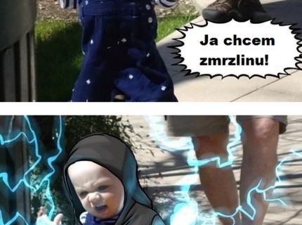 Ako vyzerá dieťa, ktoré niečo chce :D