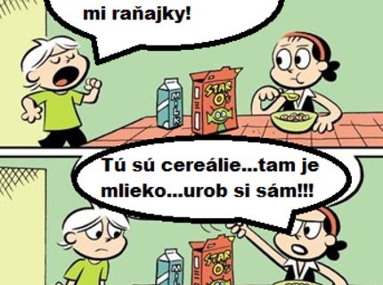 Aj vaše raňajky dopadnú vždy takto? :D