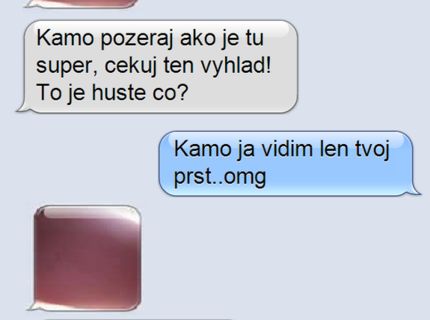 SMS medzi dvoma kamošmi :D